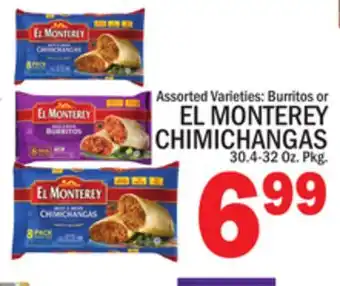 C Town EL MONTEREY CHIMICHANGAS offer