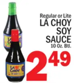 C Town LA CHOY SOY SAUCE offer