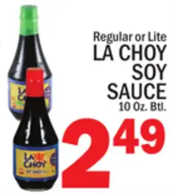 C Town LA CHOY SOY SAUCE offer