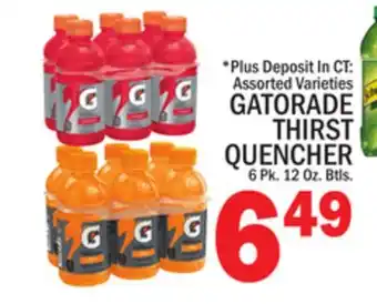 C Town GATORADE THIRST QUENCHER offer