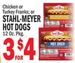 C Town STAHL-MEYER HOT DOGS offer