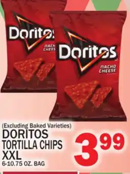 C Town DORITOS TORTILLA CHIPS XXL offer