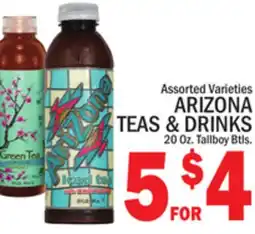 C Town ARIZONA TEAS & DRINKS offer