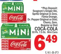 C Town COCA-COLA offer