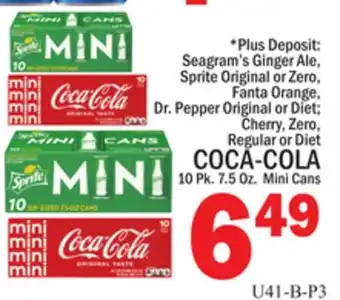 C Town COCA-COLA offer