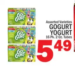 C Town GOGURT YOGURT offer