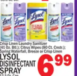 C Town LYSOL DISINFECTANT SPRAY 12.5 Oz. Can offer