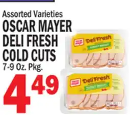 C Town OSCAR MAYER DELI FRESH COLD CUTS offer