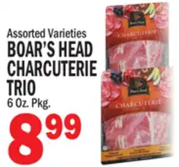 C Town BOAR'S HEAD CHARCUTERIE TRIO offer