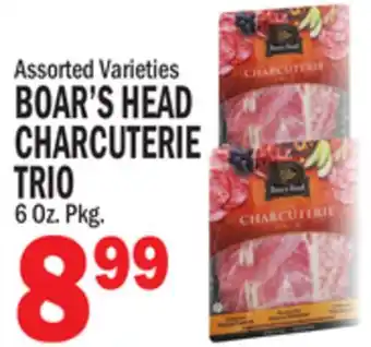 C Town BOAR'S HEAD CHARCUTERIE TRIO offer