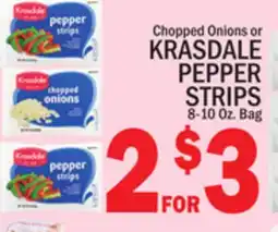 C Town KRASDALE PEPPER STRIPS offer