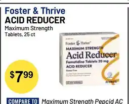 Health Mart Foster & Thrive ACID REDUCER offer