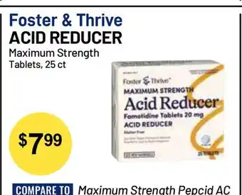 Health Mart Foster & Thrive ACID REDUCER offer