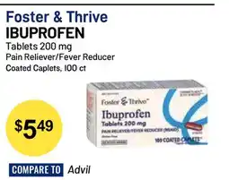 Health Mart Foster & Thrive IBUPROFEN offer