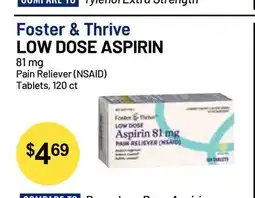 Health Mart Foster & Thrive LOW DOSE ASPIRIN offer
