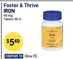 Health Mart Foster & Thrive IRON offer
