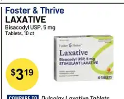 Health Mart Foster & Thrive LAXATIVE offer