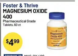 Health Mart Foster & Thrive MAGNESIUM OXIDE 400 offer