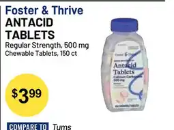 Health Mart Foster & Thrive ANTACID TABLETS offer