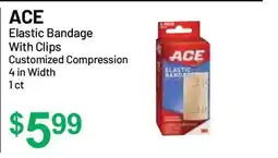 Health Mart ACE Elastic Bandage With Clips offer