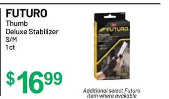 Health Mart FUTURO Thumb Deluxe Stabilizer offer