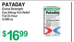 Health Mart PATADAY Extra Strength Eye Allergy Itch Relief Full 24 Hour offer