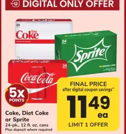 ACME Coke, Diet Coke or Sprite offer