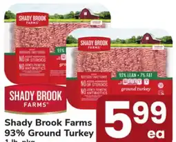 ACME Shady Brook Farms 93% Ground Turkey offer