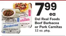 ACME Del Real Foods Beef Barbacoa or Pork Carnitas offer