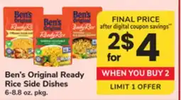 ACME Ben's Original Ready Rice Side Dishes offer