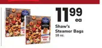 ACME Shaw's Steamer Bags offer