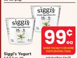 ACME Siggi's Yogurt offer