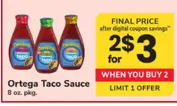 ACME Ortega Taco Sauce offer