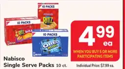 ACME Nabisco Single Serve Packs offer