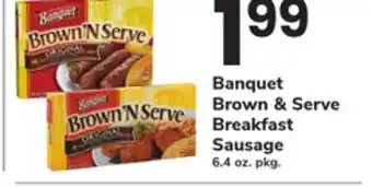 ACME Banquet Brown & Serve Breakfast Sausage offer