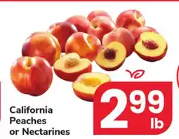 ACME California Peaches or Nectarines offer