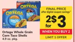 ACME Ortega Whole Grain Corn Taco Shells offer
