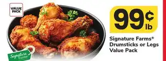 ACME Signature Farms Drumsticks or Legs offer