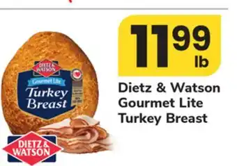 ACME Dietz & Watson Gourmet Lite Turkey Breast offer