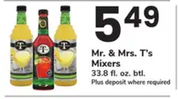 ACME Mr. & Mrs. T's Mixers offer