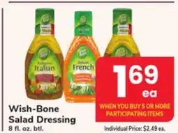 ACME Wish-Bone Salad Dressing offer