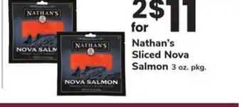 ACME Nathan's Sliced Nova Salmon offer