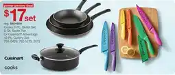 JC Penney Cooks 3-Pc. Skillet Set, 5-Qt. Saute Pan Or Cuisinart Advantage offer