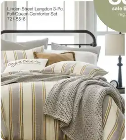JC Penney Linden Street Langdon 3-Pc. Full/Queen Comforter Set offer