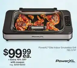 JC Penney PowerXL Elite Indoor Smokeless Grill offer