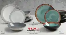 JC Penney Fieldcrest 12-Pc. Dinnerware Sets offer
