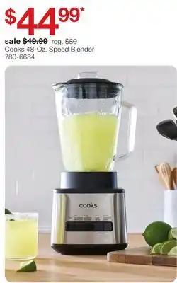 JC Penney Cooks 48-Oz. Speed Blender offer