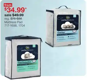 JC Penney Mattress Pad offer