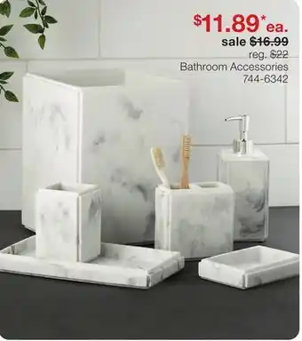 JC Penney Bathroom Accessories offer