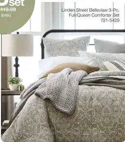 JC Penney Linden Street Belleview 3-Pc. Full/Queen Comforter Set offer